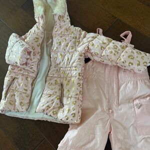 Girls Snow Bib and Jacket